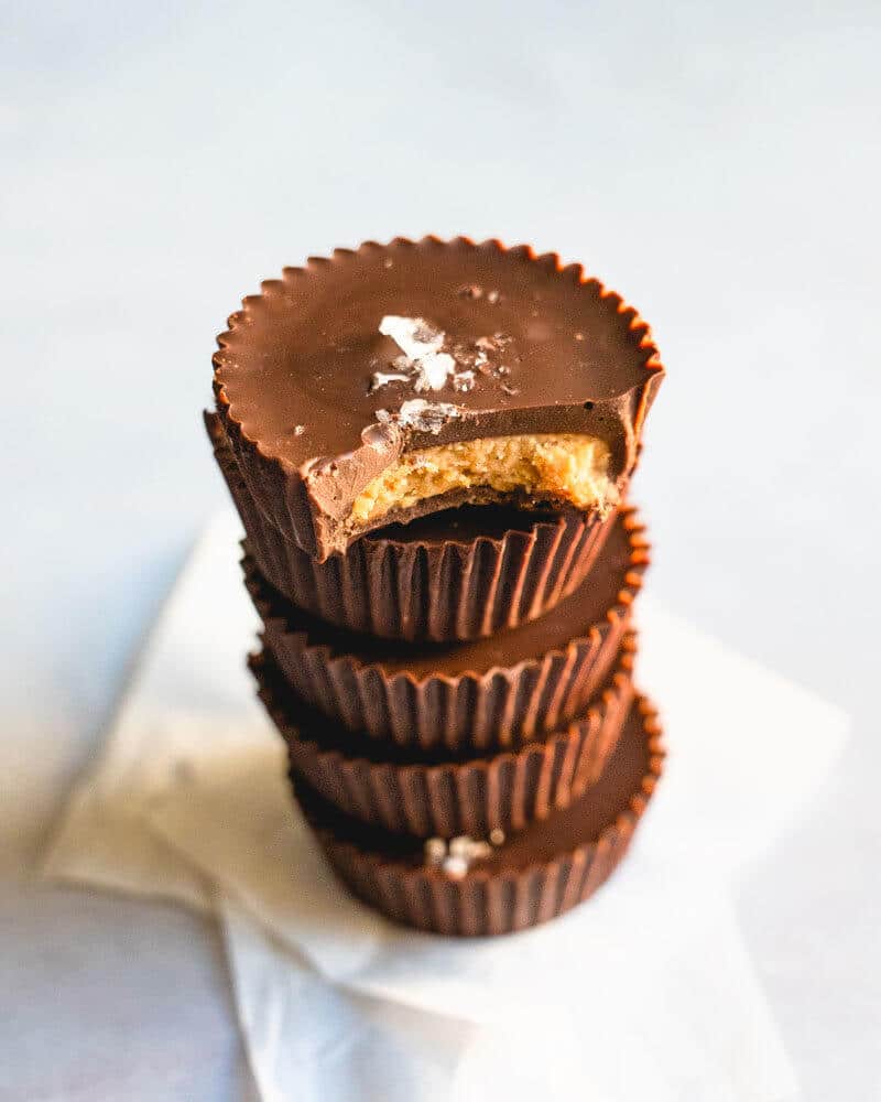 Homemade peanut butter cups 