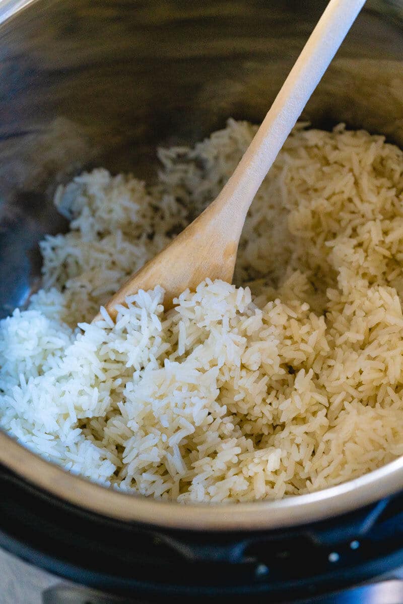White rice in Instant Pot