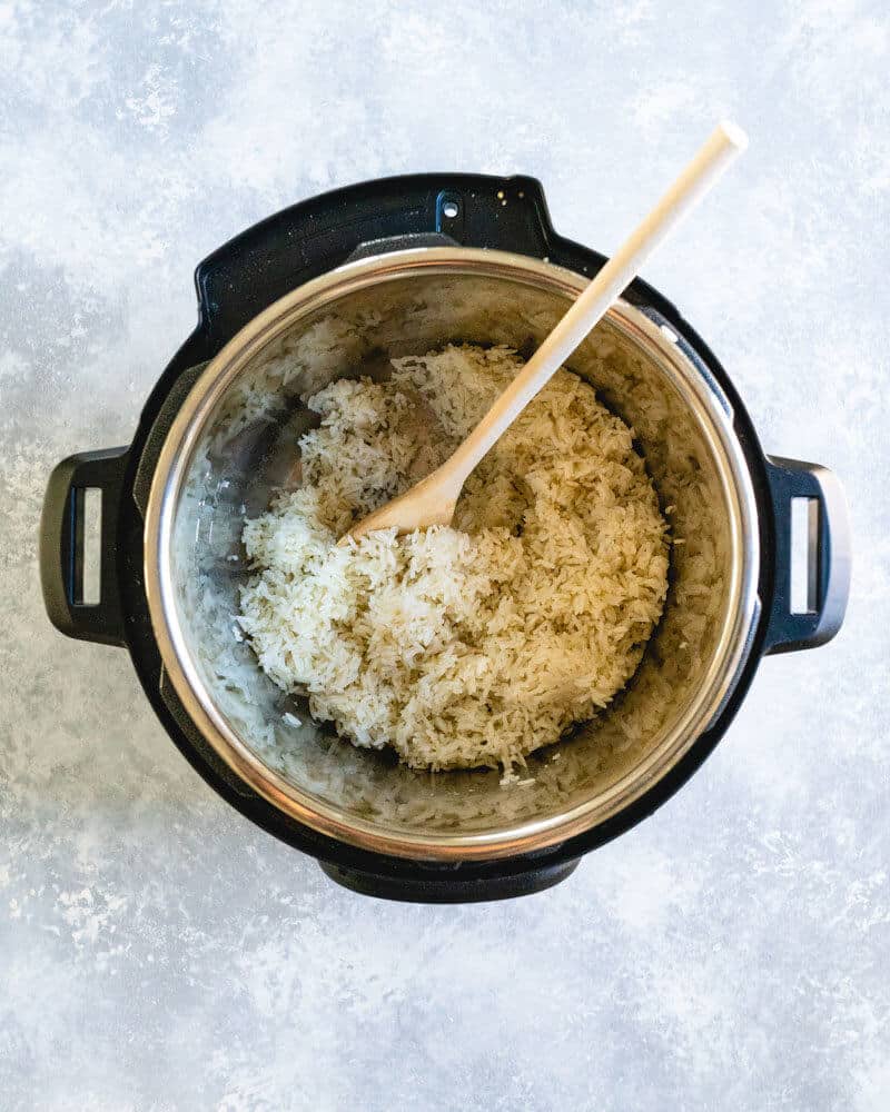 White rice in Instant Pot