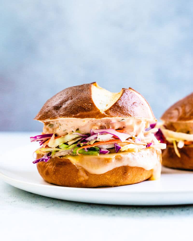 Coleslaw & Swiss Cheese Melt Sandwich "Best Sandwich Ever" | Coleslaw sandwich | Swiss cheese sandwich