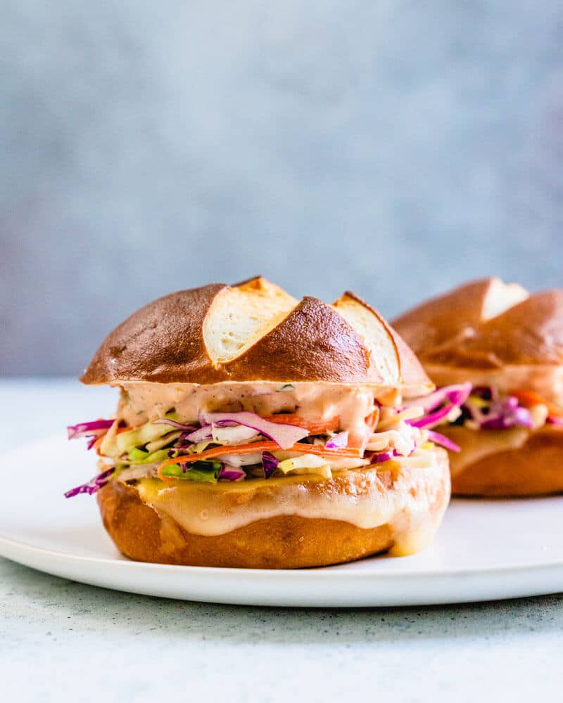 Coleslaw & Swiss Cheese Melt Sandwich "Best Sandwich Ever" | Coleslaw sandwich | Swiss cheese sandwich