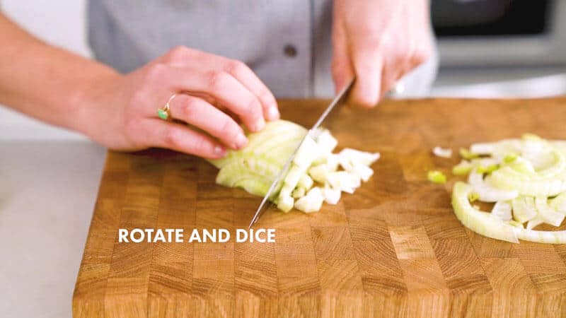 How to Cut Fennel | Rotate and dice