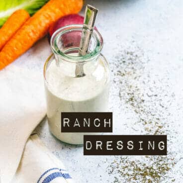 Homemade ranch dressing | Best ranch dressing | healthy ranch dressing