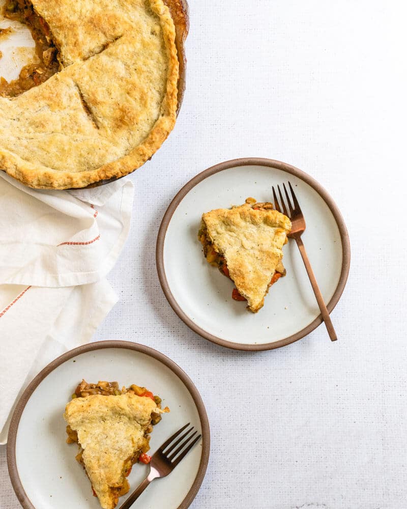 Vegetarian pot pie | How long to cook pot pie