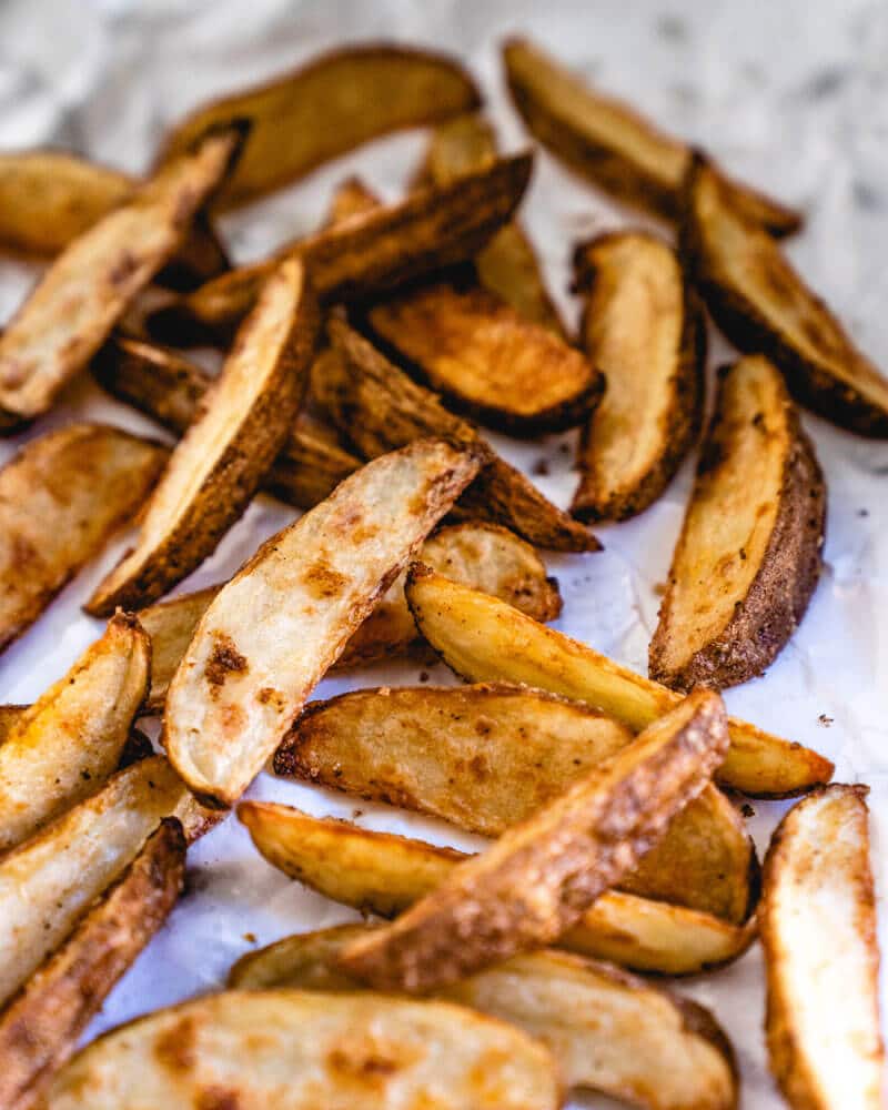seasoned potato wedges
