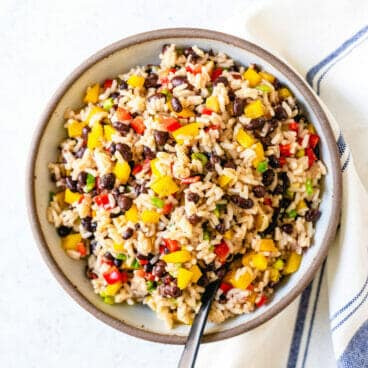 How to make black bean salad