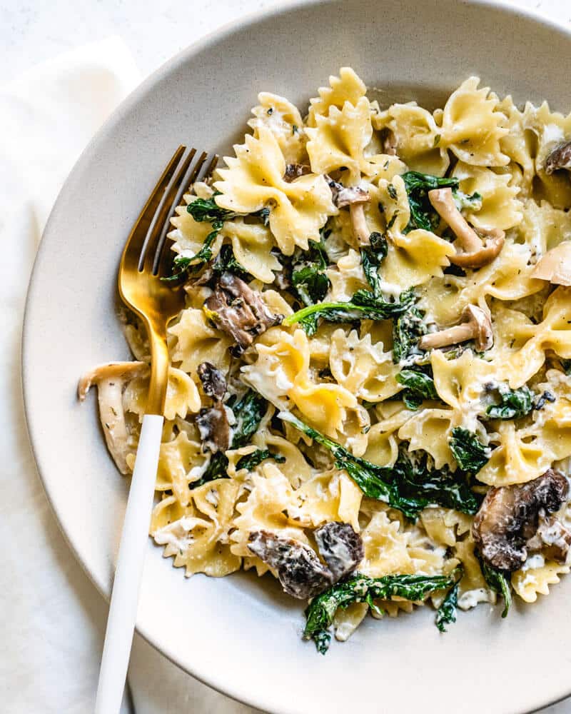 Mushroom pasta 