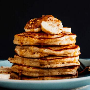 Banana Oatmeal Pancakes 001