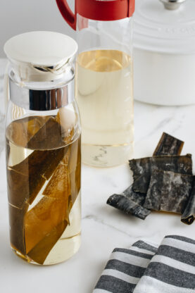 Kombu Dashi (Vegan Japanese Dashi Stock) | Easy Japanese Recipes at fancyfoodsshow.com