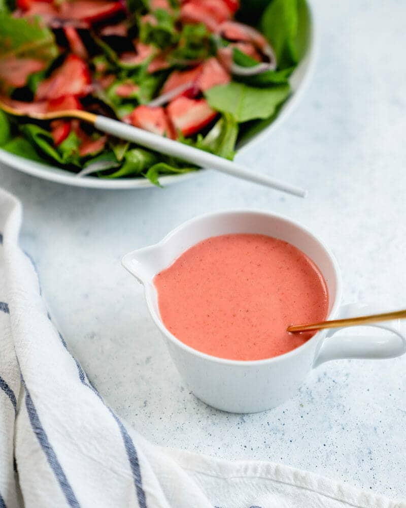 Strawberry salad dressing