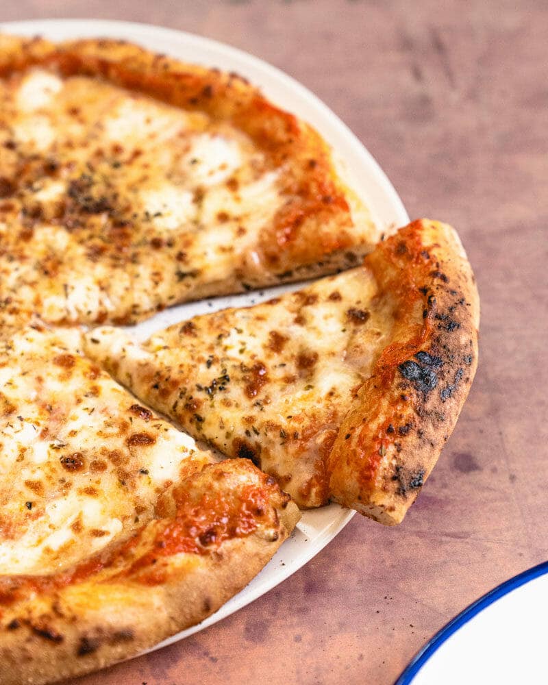 Classic cheese pizza