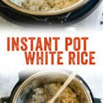 Instant Pot White Rice