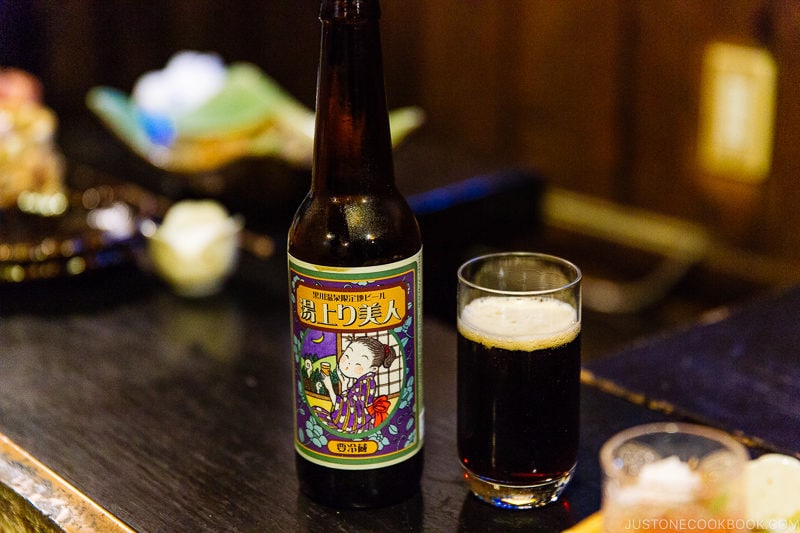 Japanese craft beer from Kurokawa Onsen - Kaiseki Ryori: The Art of the Japanese Refined Multi-course Meal | www.fancyfoodsshow.com