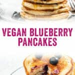 Vegan Blueberry Pancakes