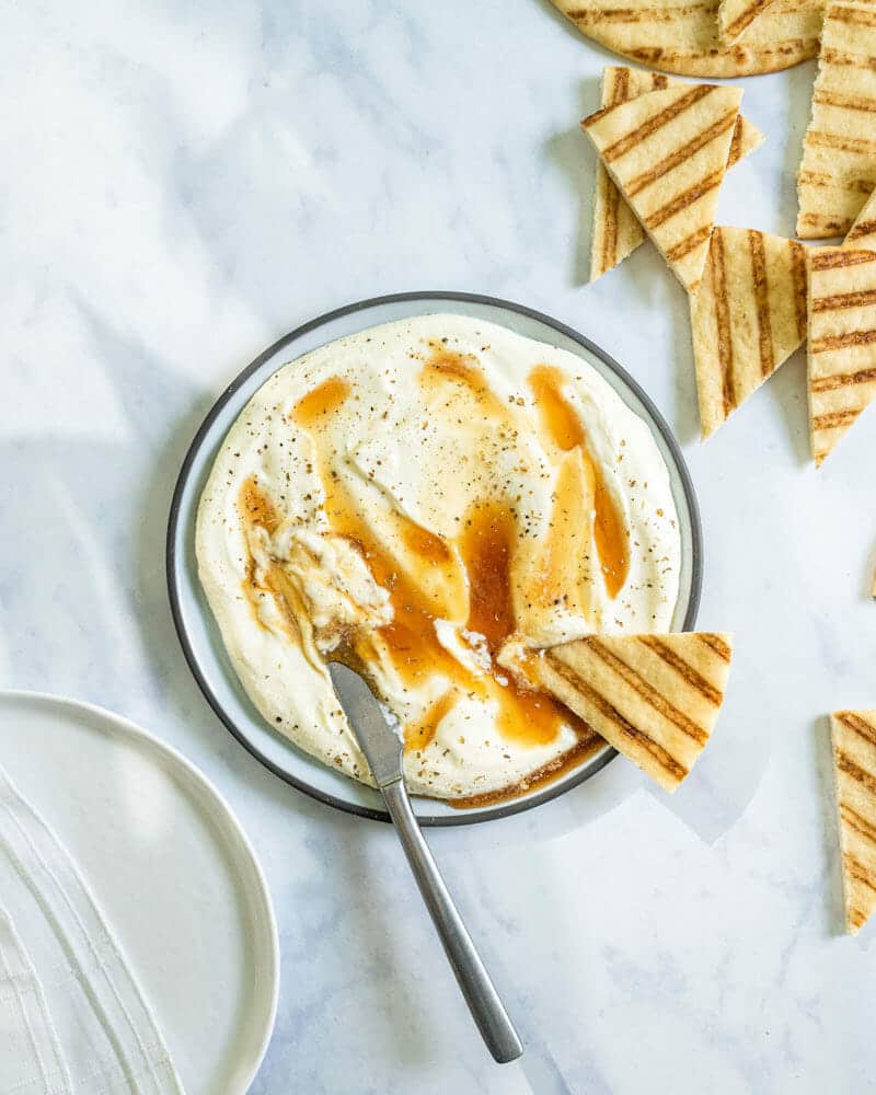 Whipped feta dip