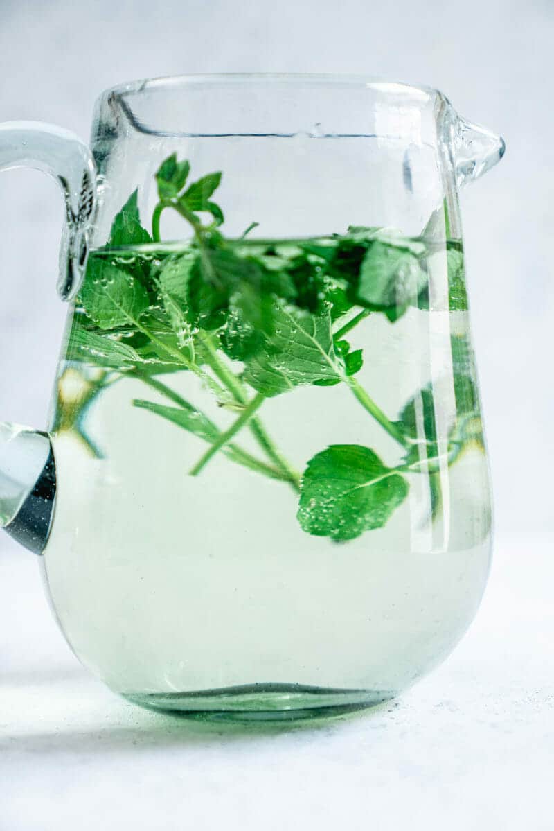 Easy mint water recipe