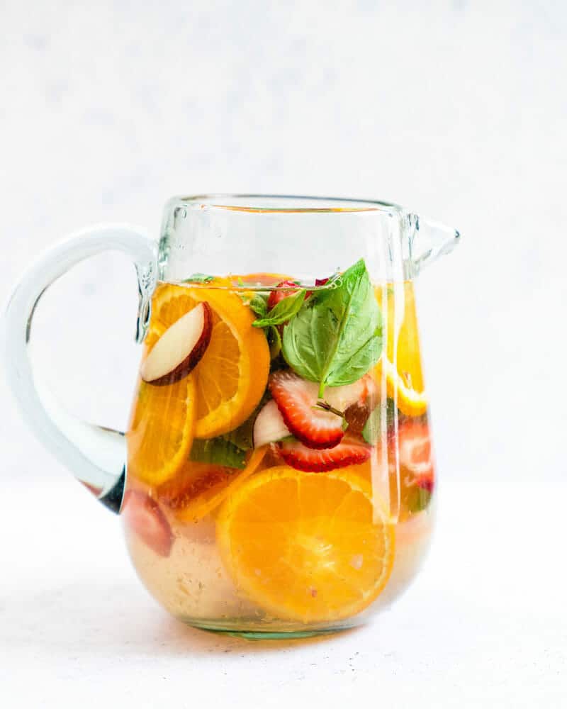 Fruit infused water recipe