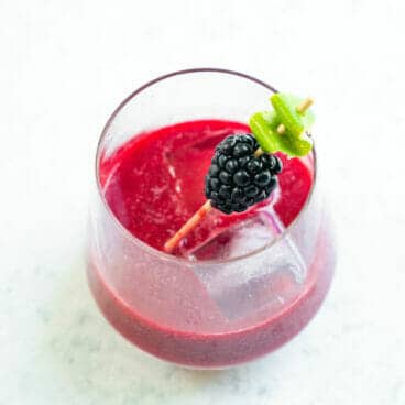 Blackberry margarita