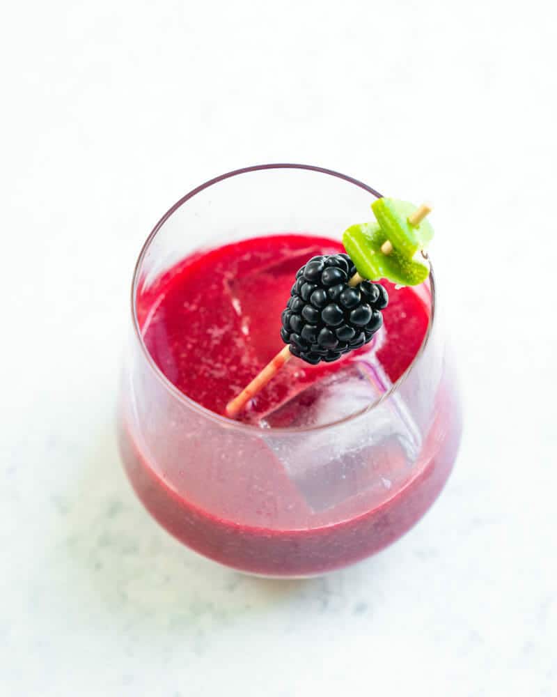 Blackberry margarita