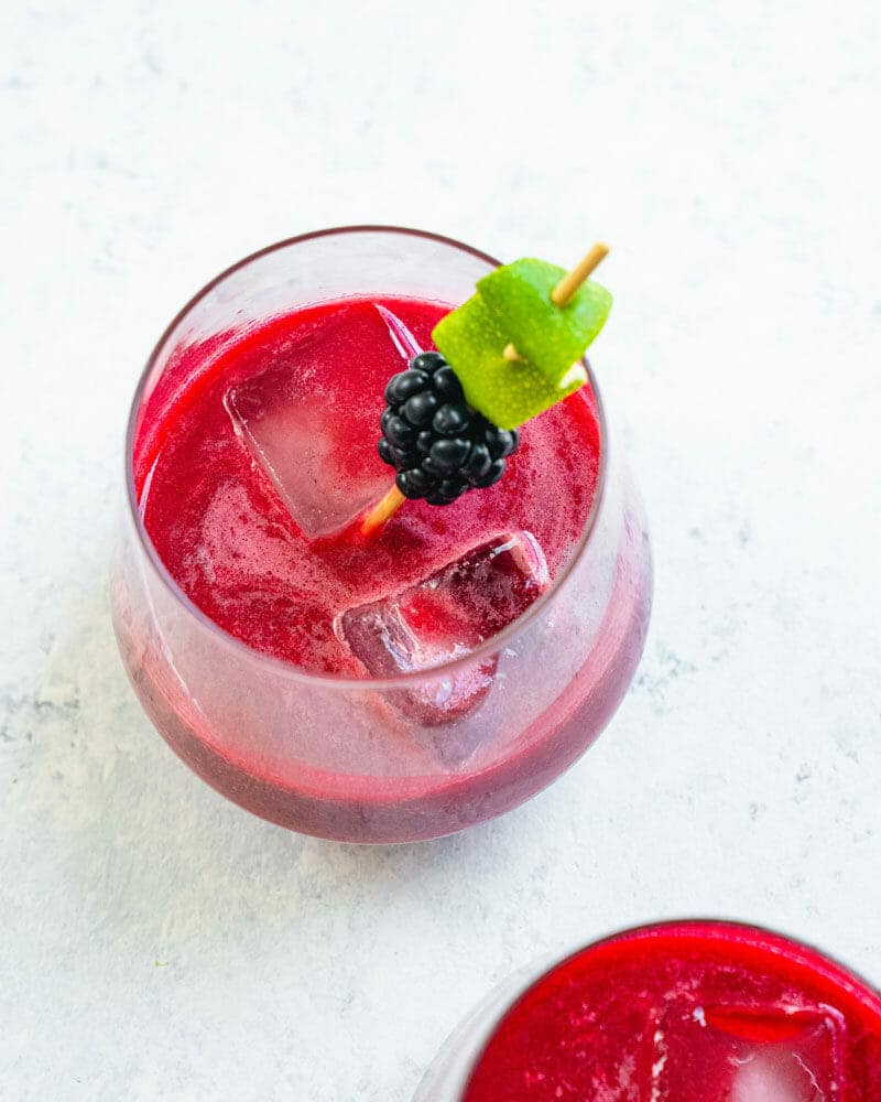 Blackberry margarita