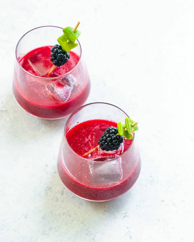 Blackberry margarita