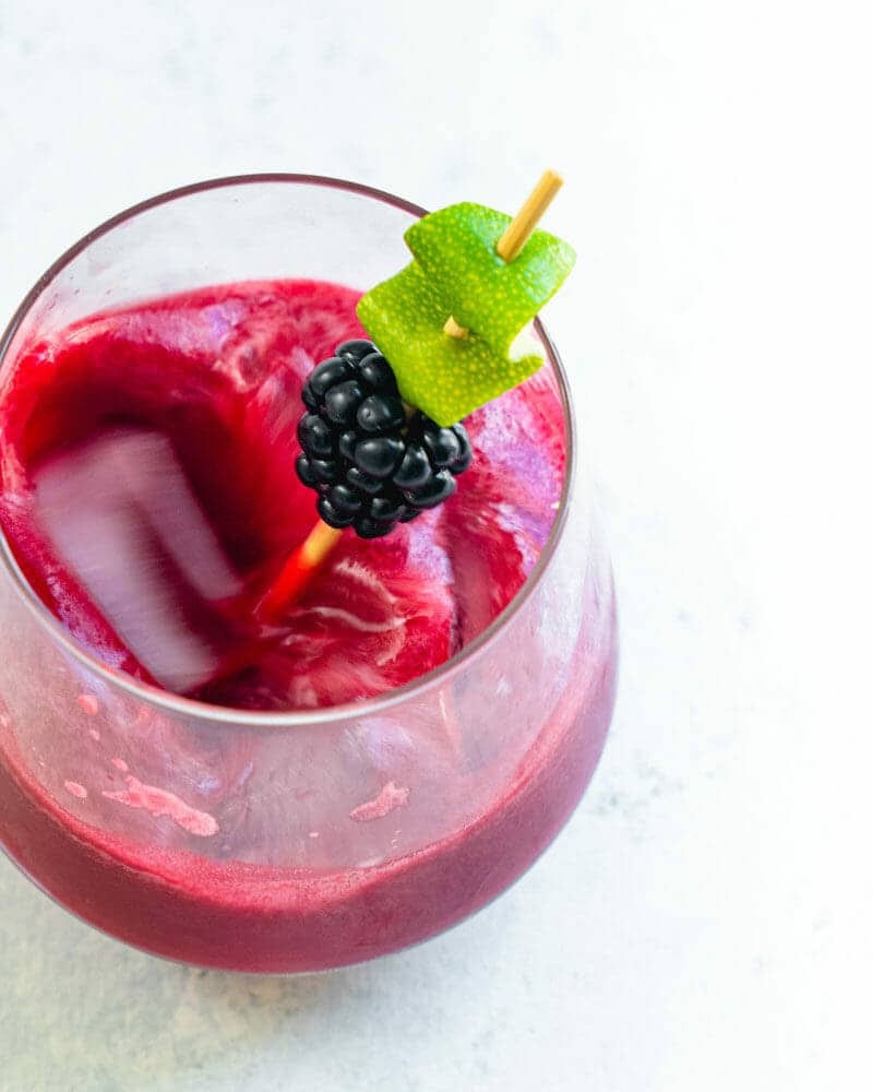 Blackberry margarita