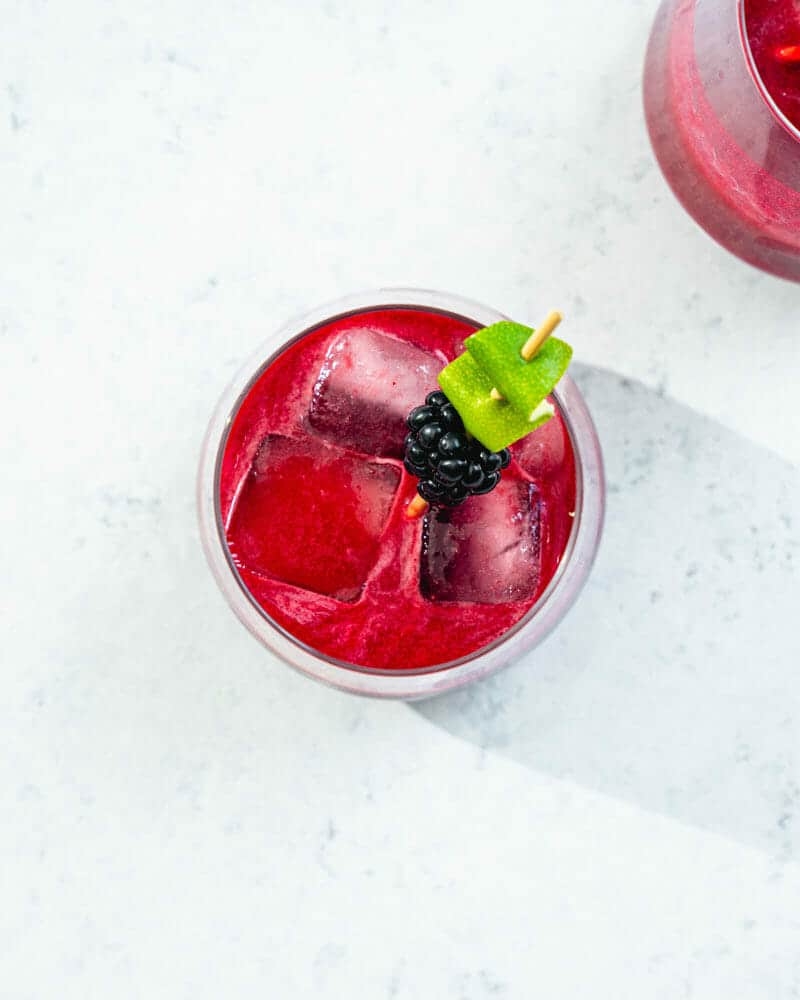 Blackberry margarita