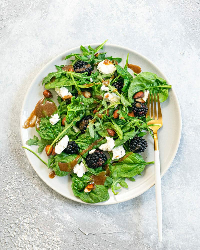 Blackberry salad