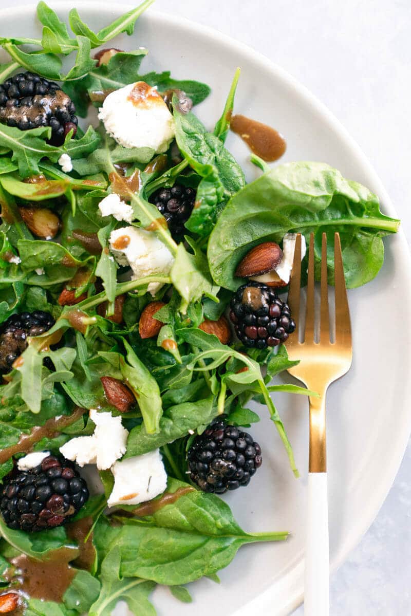 Blackberry salad