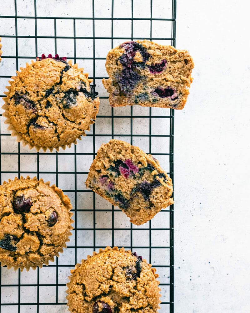 Blueberry blender muffins