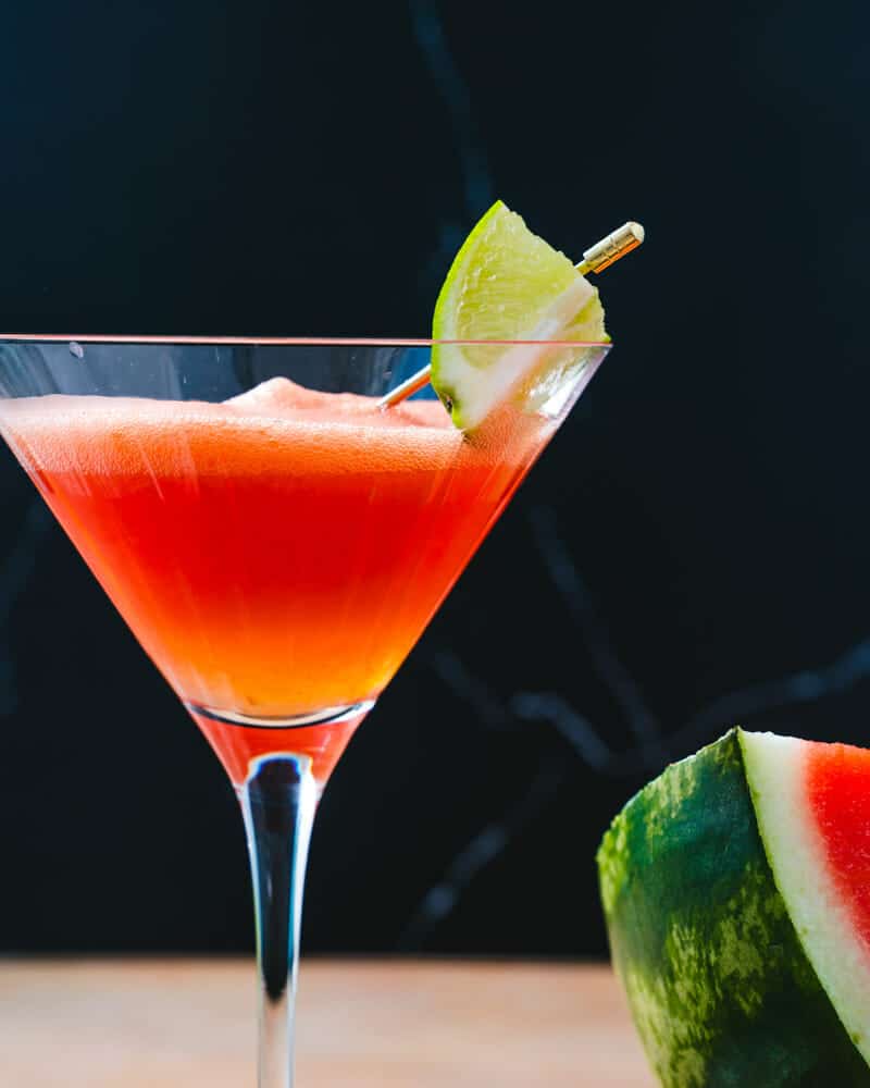 Watermelon gin cocktail