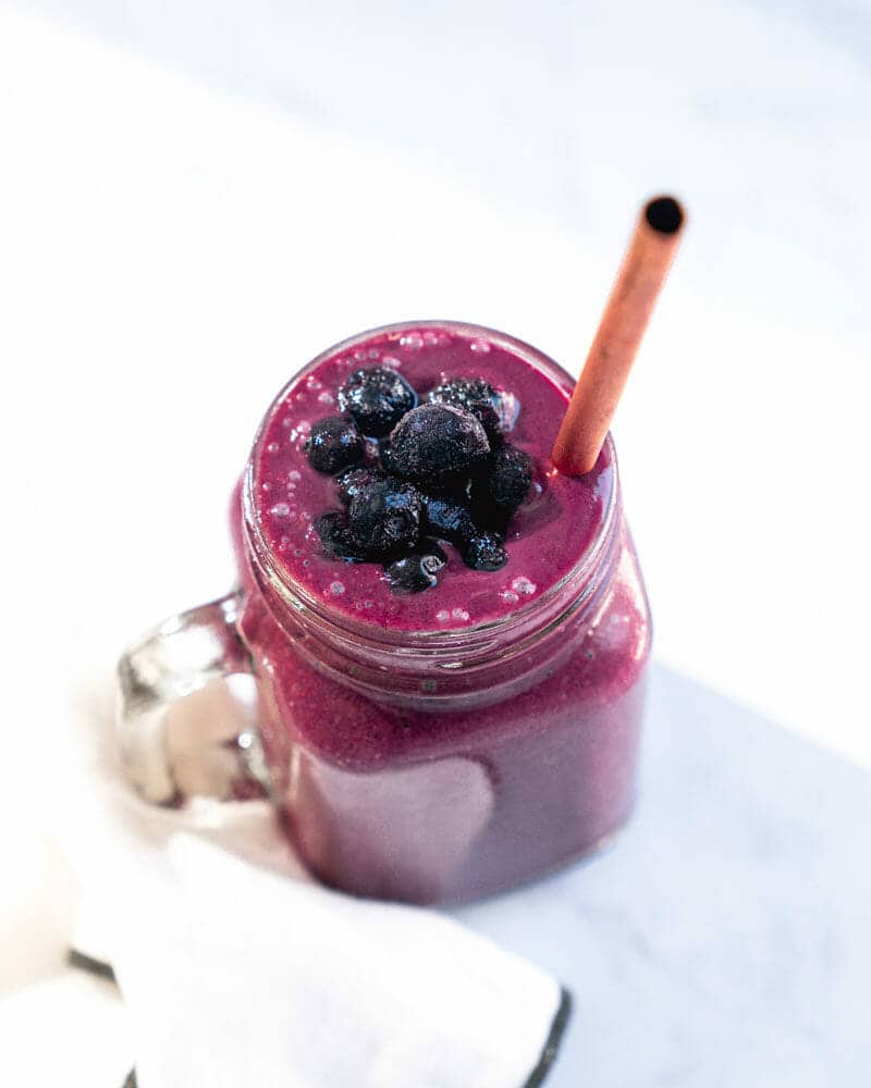Best blueberry smoothie