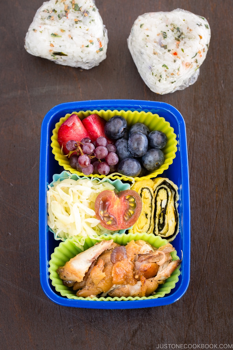 Honey Soy Sauce Chicken Bento