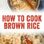 How to Cook Brown Rice