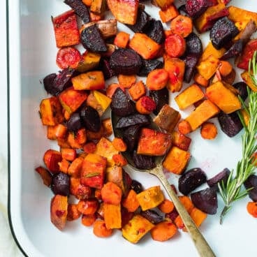 Thanksgiving roasted vegetables