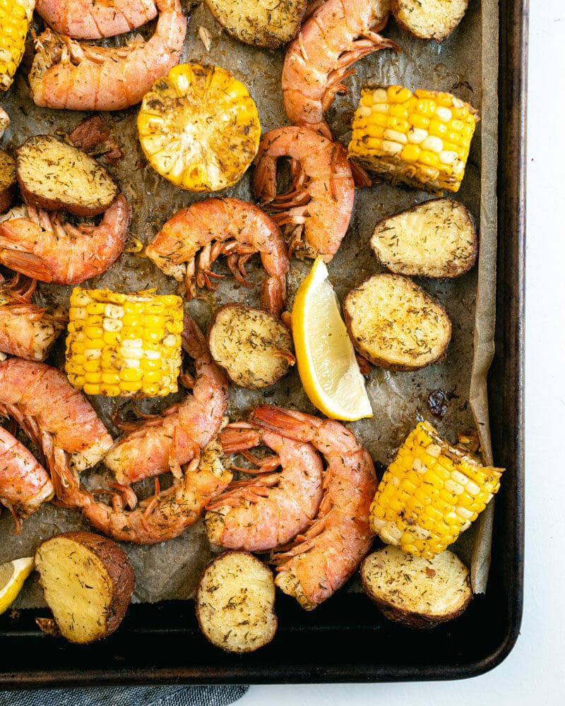Shrimp boil in oven