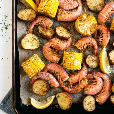 Shrimp boil in oven