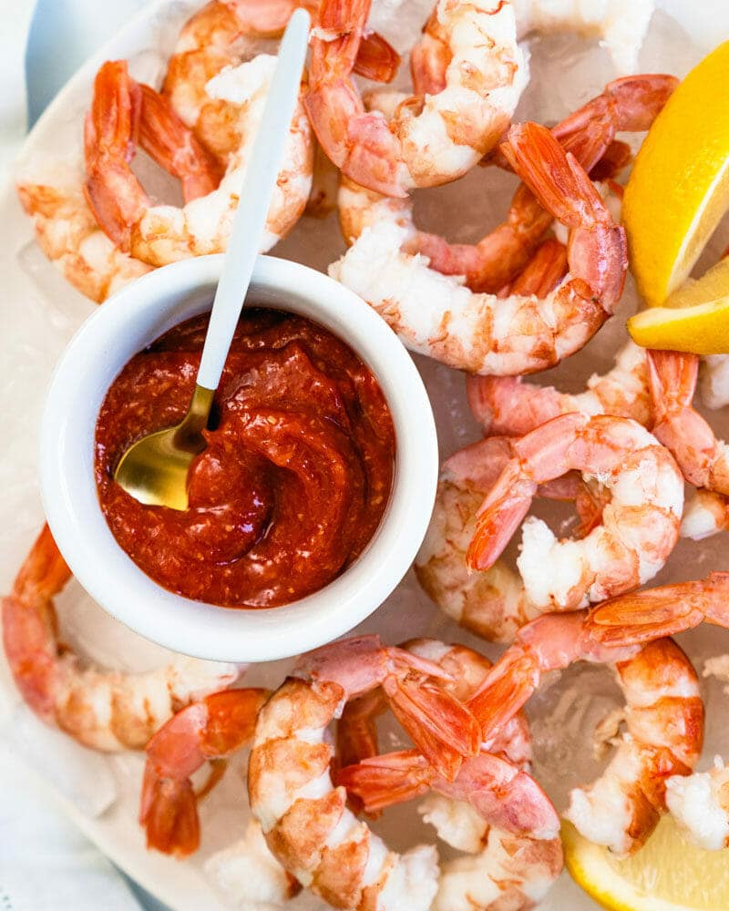 Homemade cocktail sauce