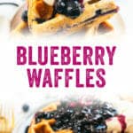 Blueberry Waffles
