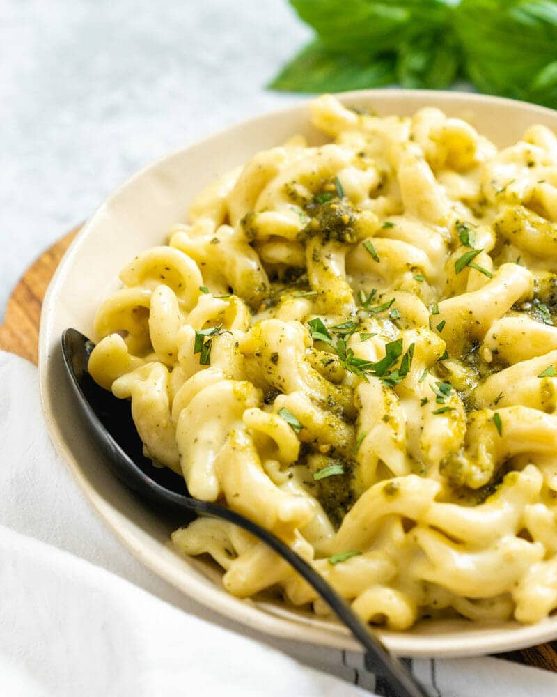 Pesto mac and cheese