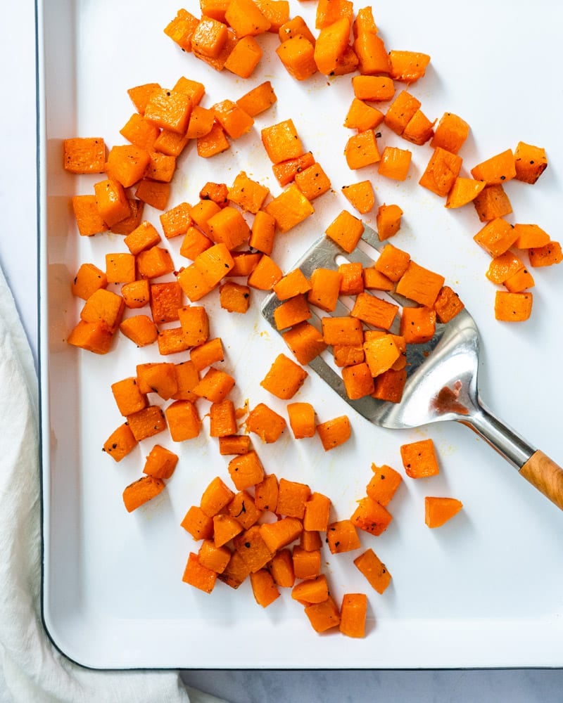 Roasted butternut squash