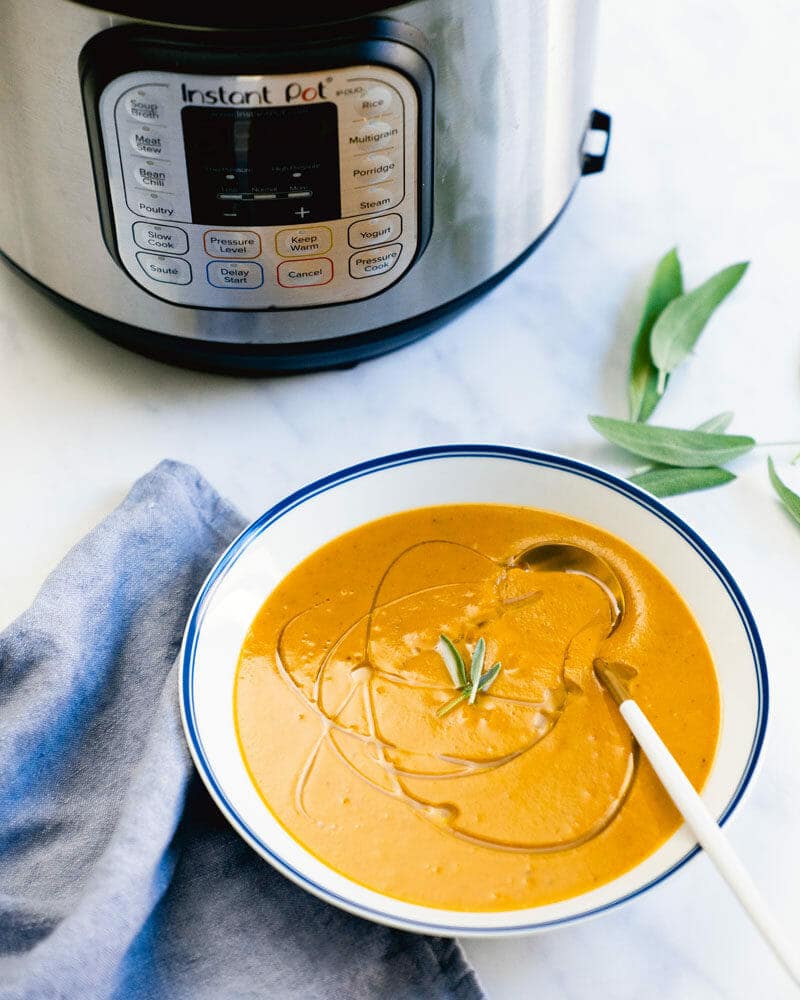 Instant Pot Butternut Squash Soup