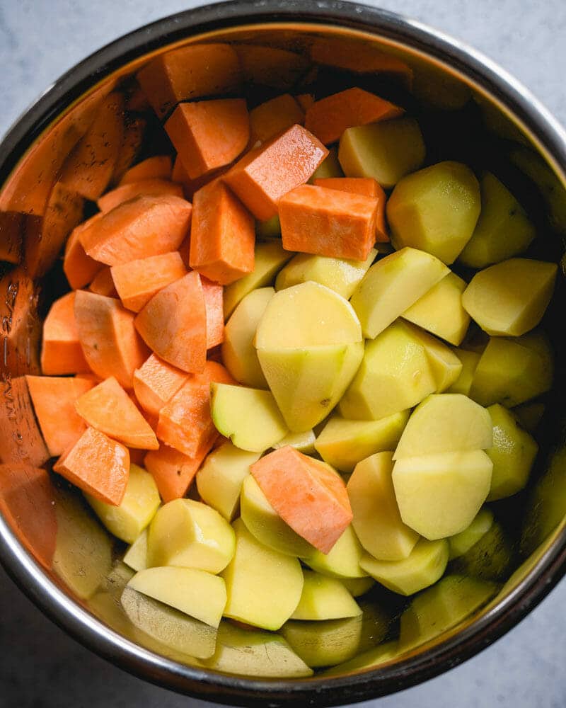 Instant Pot mashed sweet potatoes