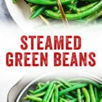Steamed Green Beans