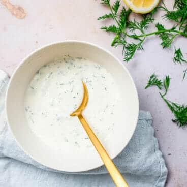 Lemon dill sauce