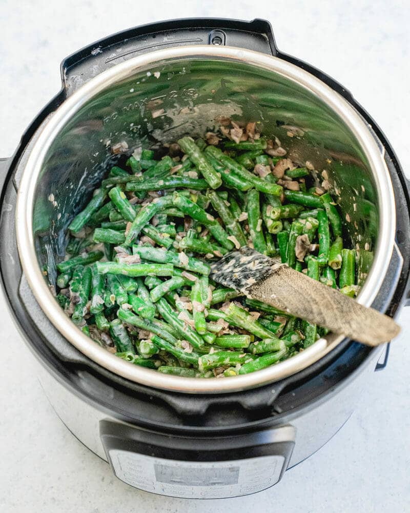 Instant Pot green bean casserole
