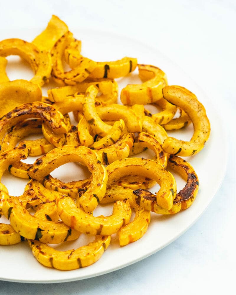 How to roast delicata squash 