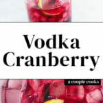 Vodka Cranberry