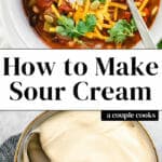 Homemade Sour Cream