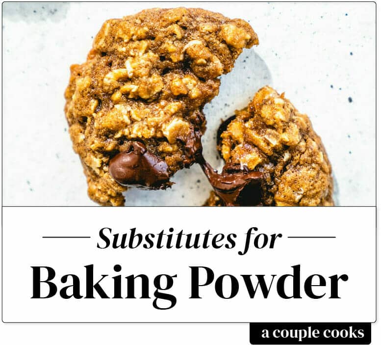 Substitute for baking powder